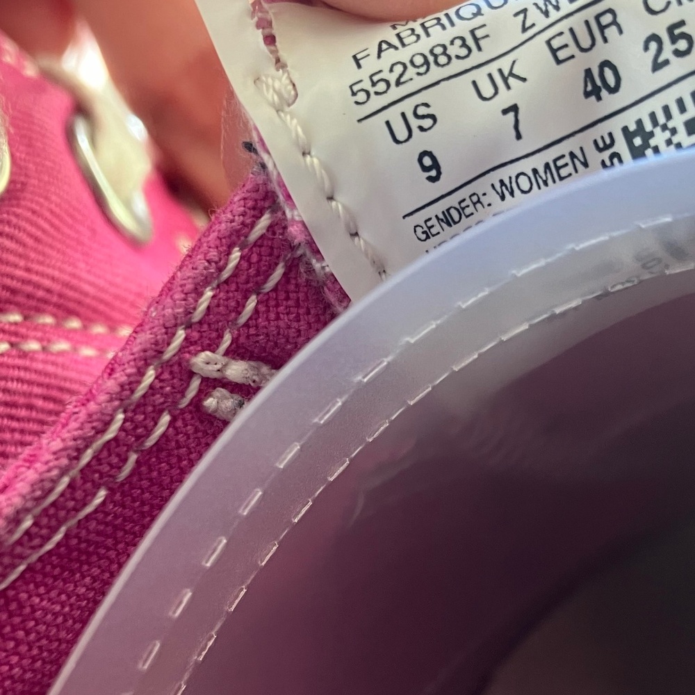 Converse Shorelines Raspberry Size 9 - Picture 5 of 9